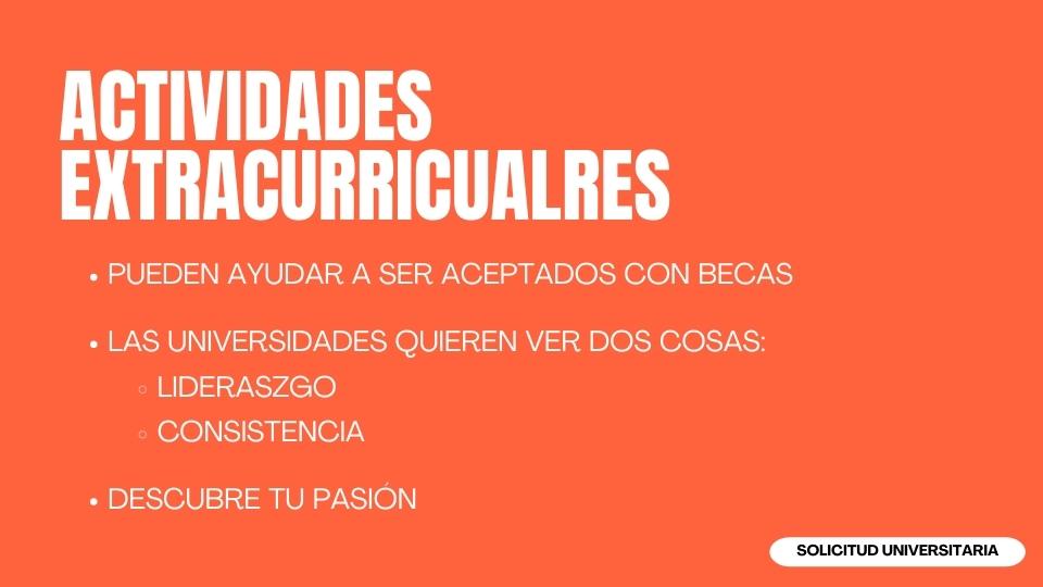 ACTIVIDADES EXTRACURRICUALRES