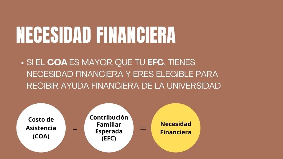 Necesidad Financiera