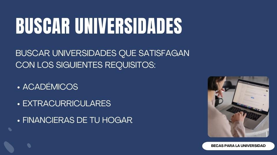 BUSCAR UNIVERSIDADES