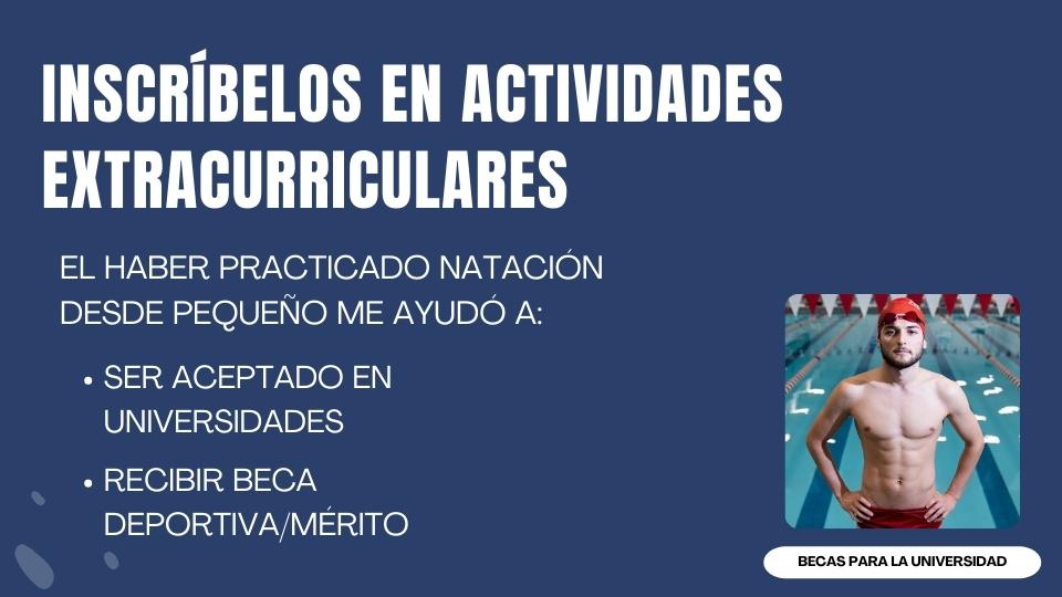 Inscríbelos en actividades extracurriculares